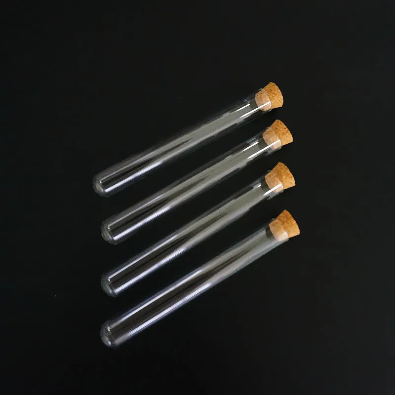 12pcs Glass Test Tubes