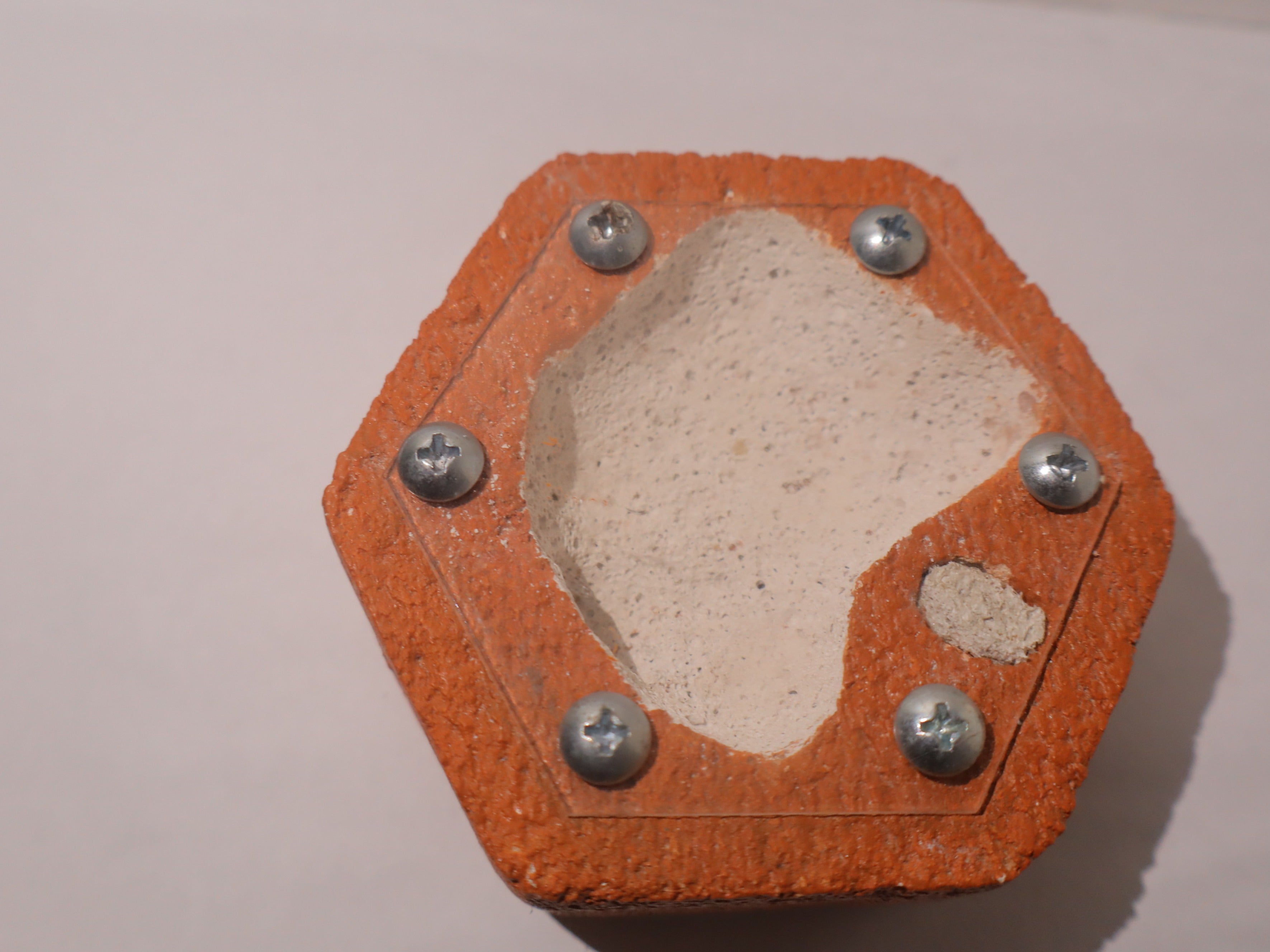 Hebel Hex Nest – Terracotta